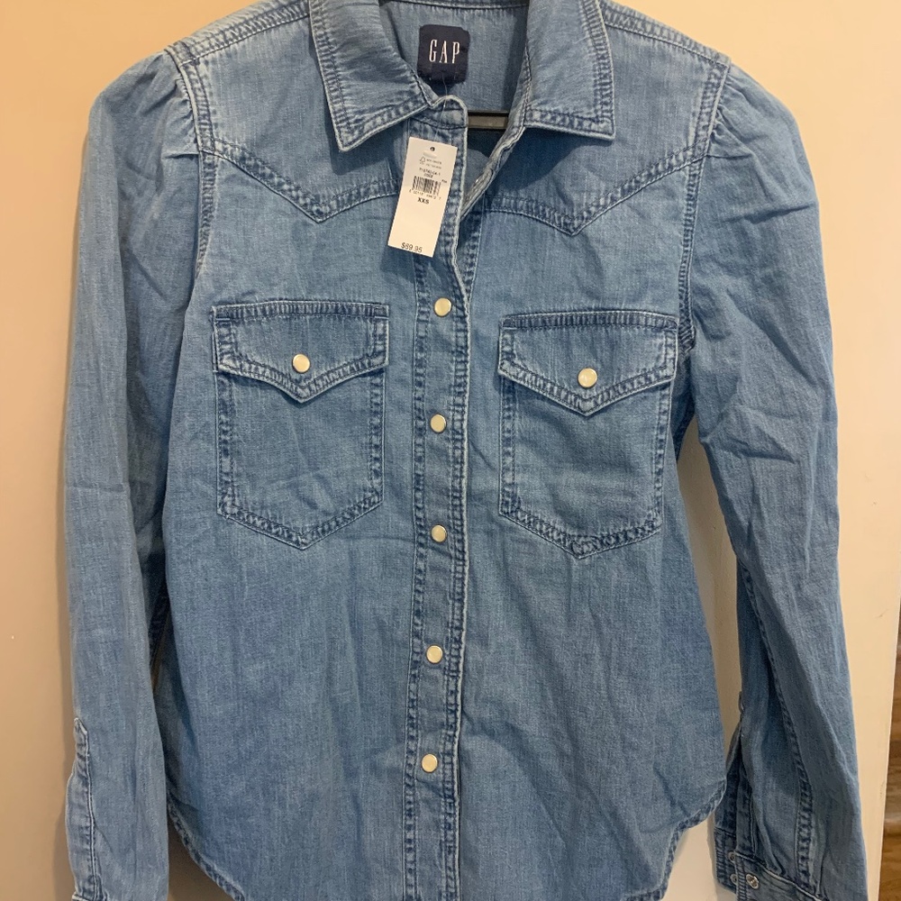 Gap denim shirt